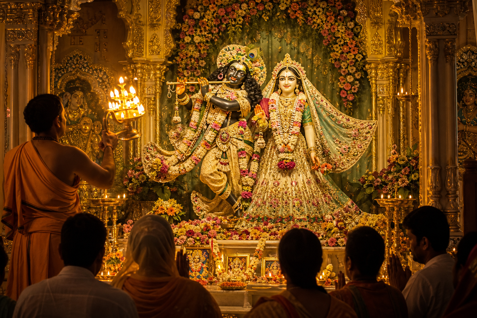 Daily Darshan Rasik Dham Vrindavan